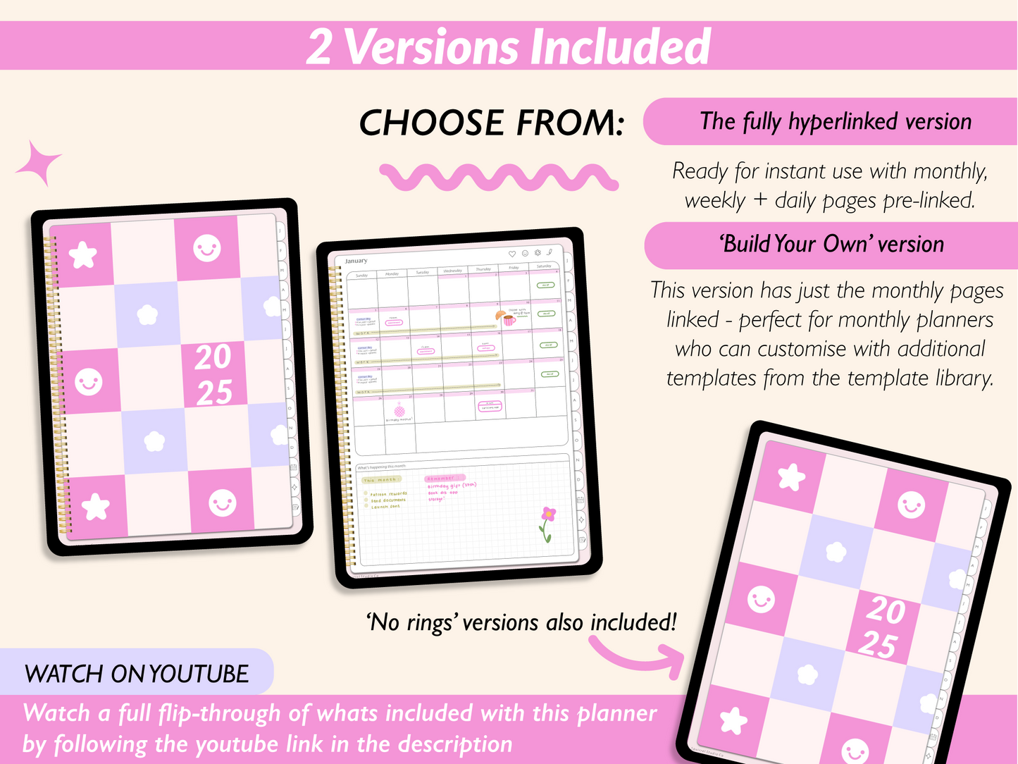 2025 Sweet Life Digital Planner