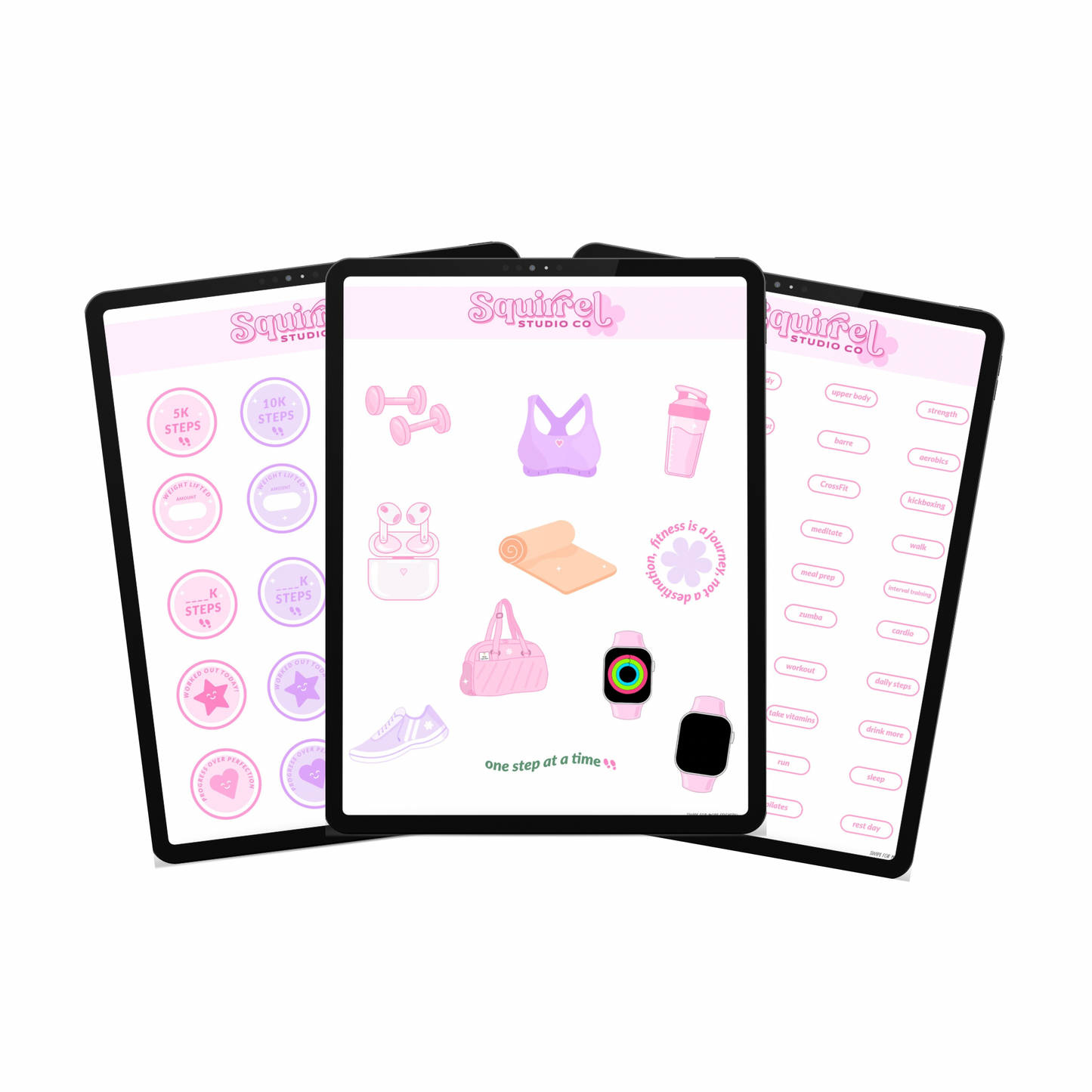 Fitness Digital Stickers